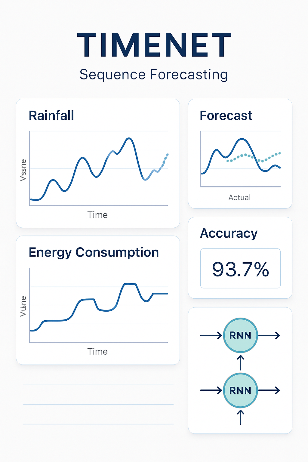 TimeNet: Sequence Forecasting with RNNs
